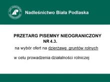 OGŁOSZENIE 4.3.